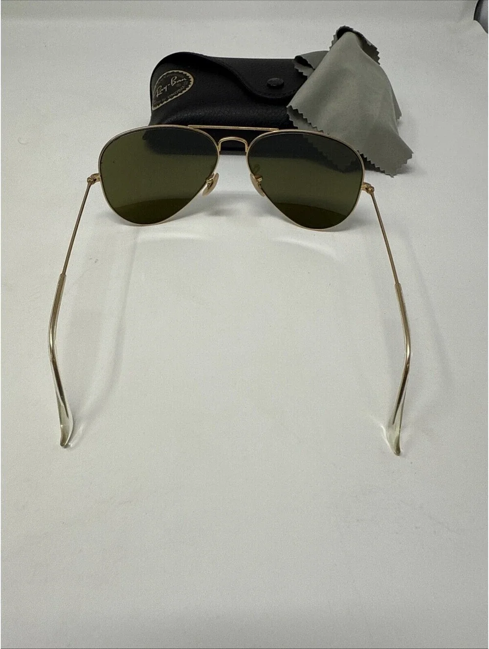 Rayban Aviator Large Metal Blue Sunglasses